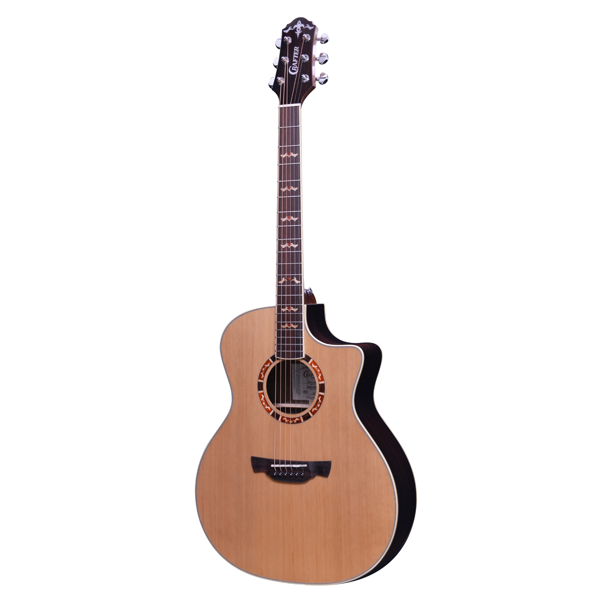 Crafter STG G18CE Acoustic Electric Guitar Cedar Top Warm Tone Stage Guitar