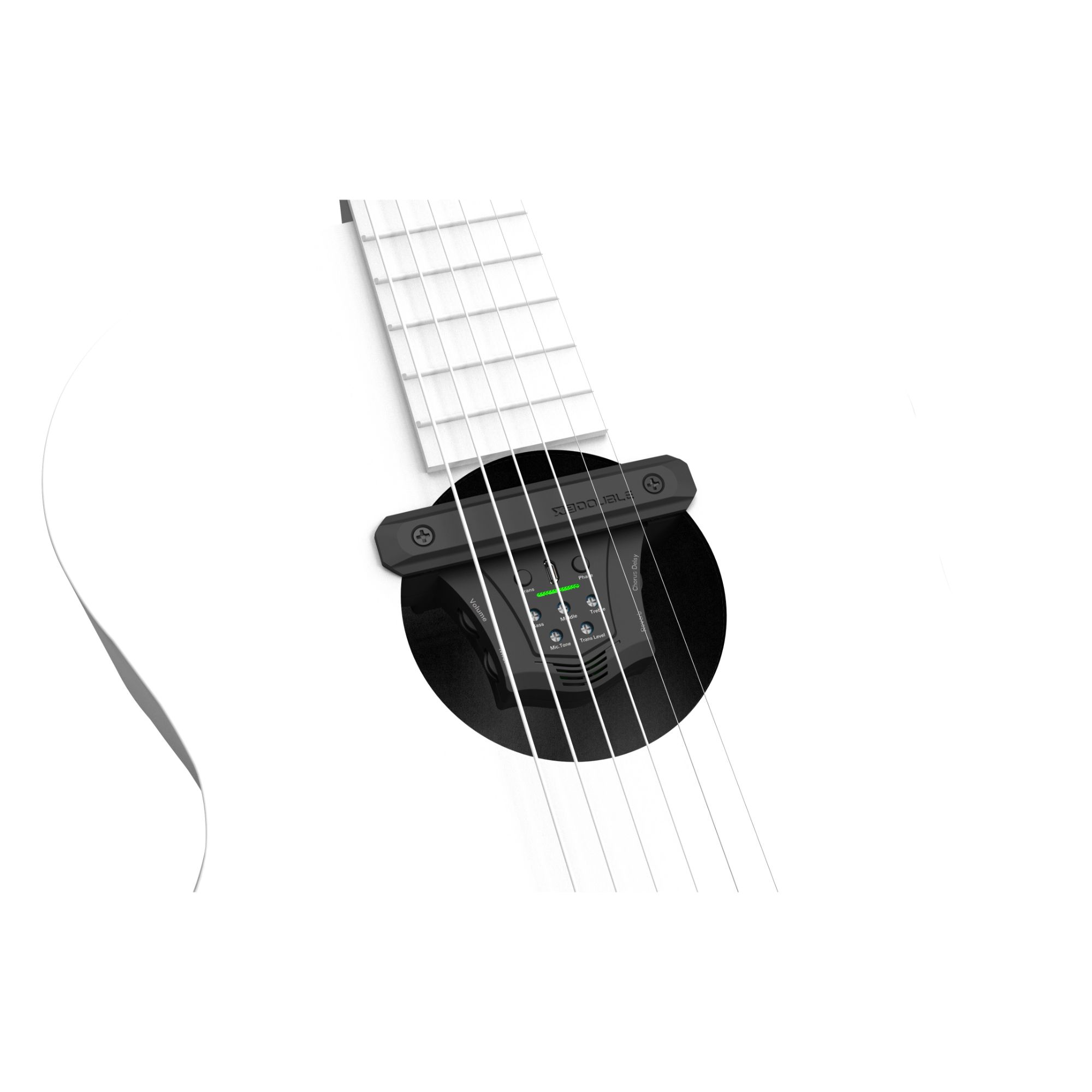 Double AcoustiFex GO Transacoustic Pickup