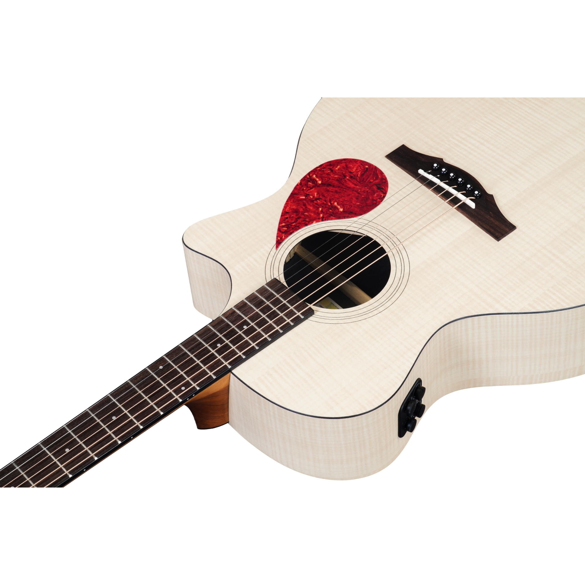 Kepma G141-E GRAND AUDITORIUM GREEN EARTH series Semi Acoustic Guitar - Natural Maple