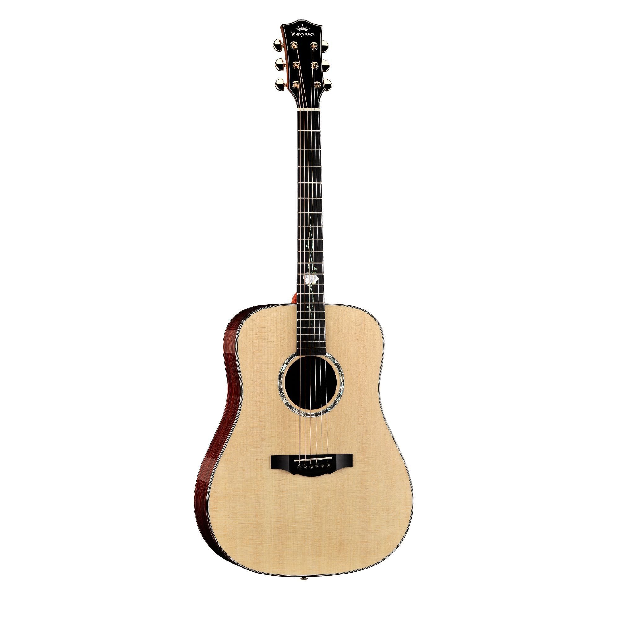 Kepma G1ED Semi  Trans Acoustic Guitar