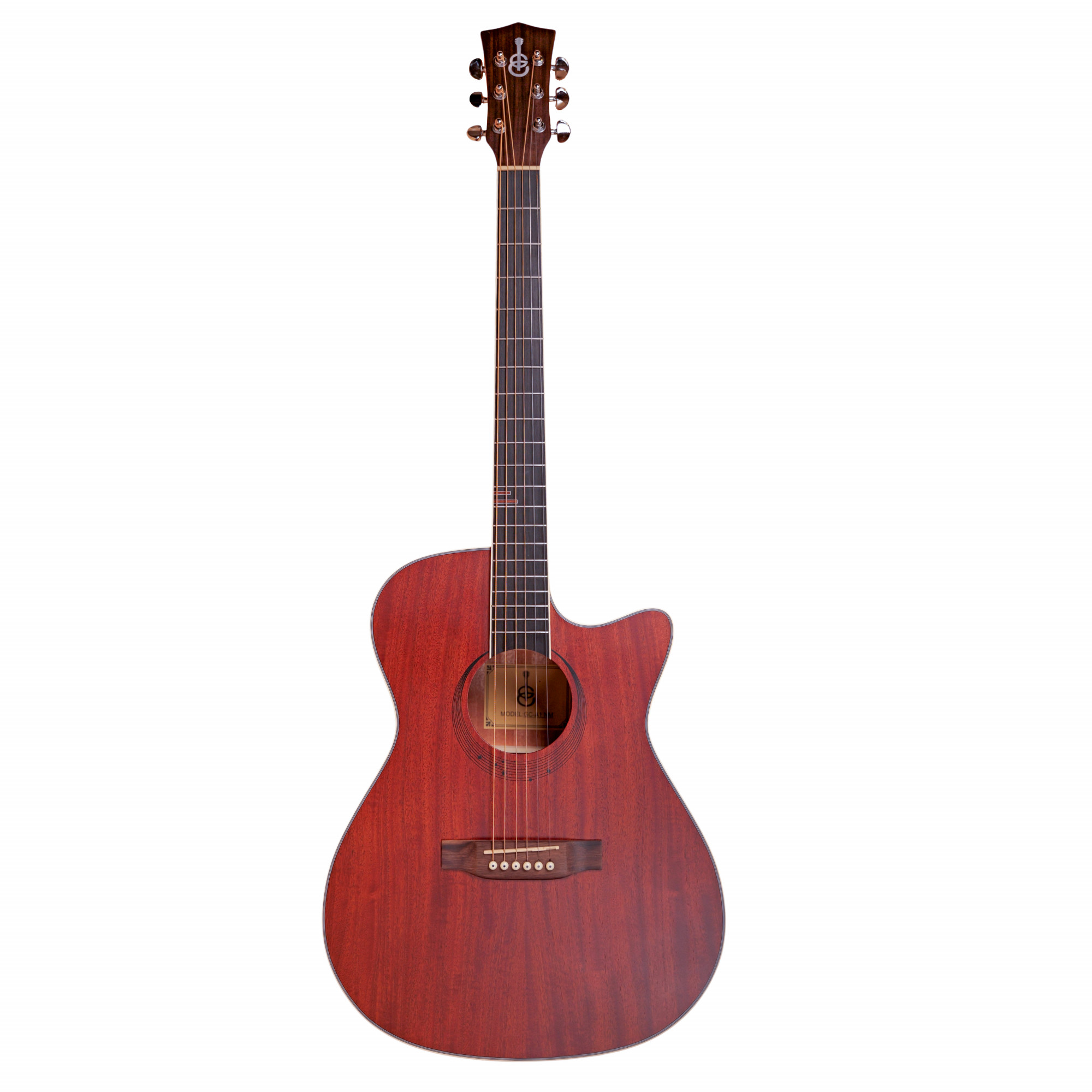 GC A1 Natural Mahogany Guitar 40  All-Mahogany