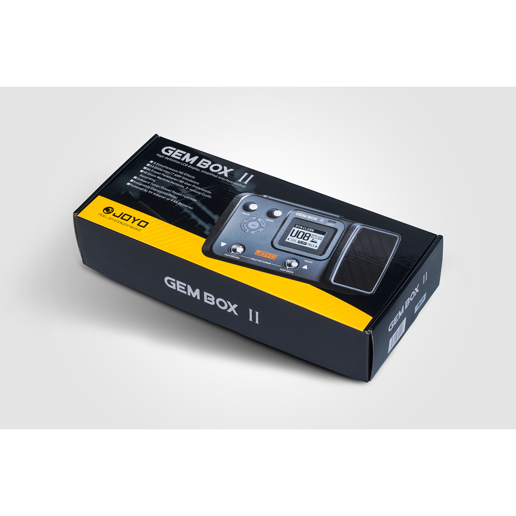 JOYO Gem Box 2 Multi Guitar Effects Looper Drums Metronome Tuner