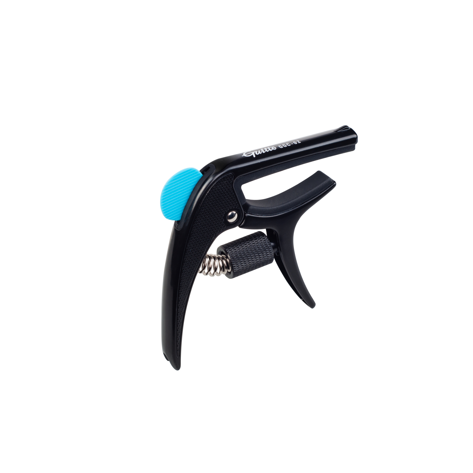 Guitto GGC-02 Revolver Capo with Innovative Functions Black