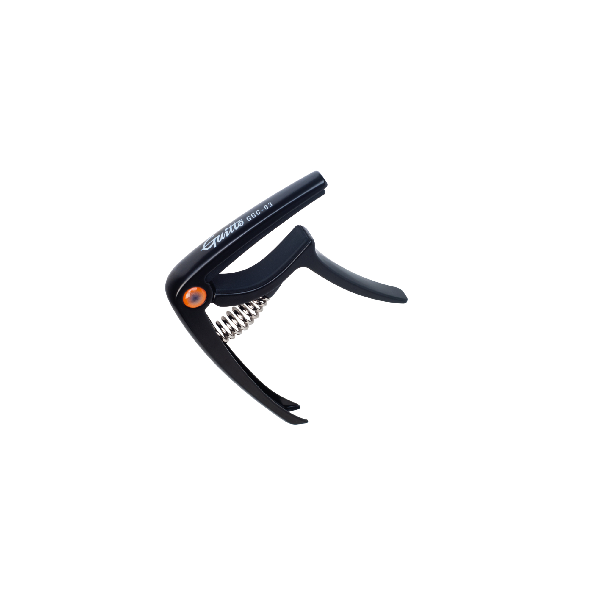 Guitto GGC-03 Guitar Capo for Acoustic Electric Guitars Banjo Ukulele Mandolin Guitar Music Capo Metal Capo Clip Black and bronze