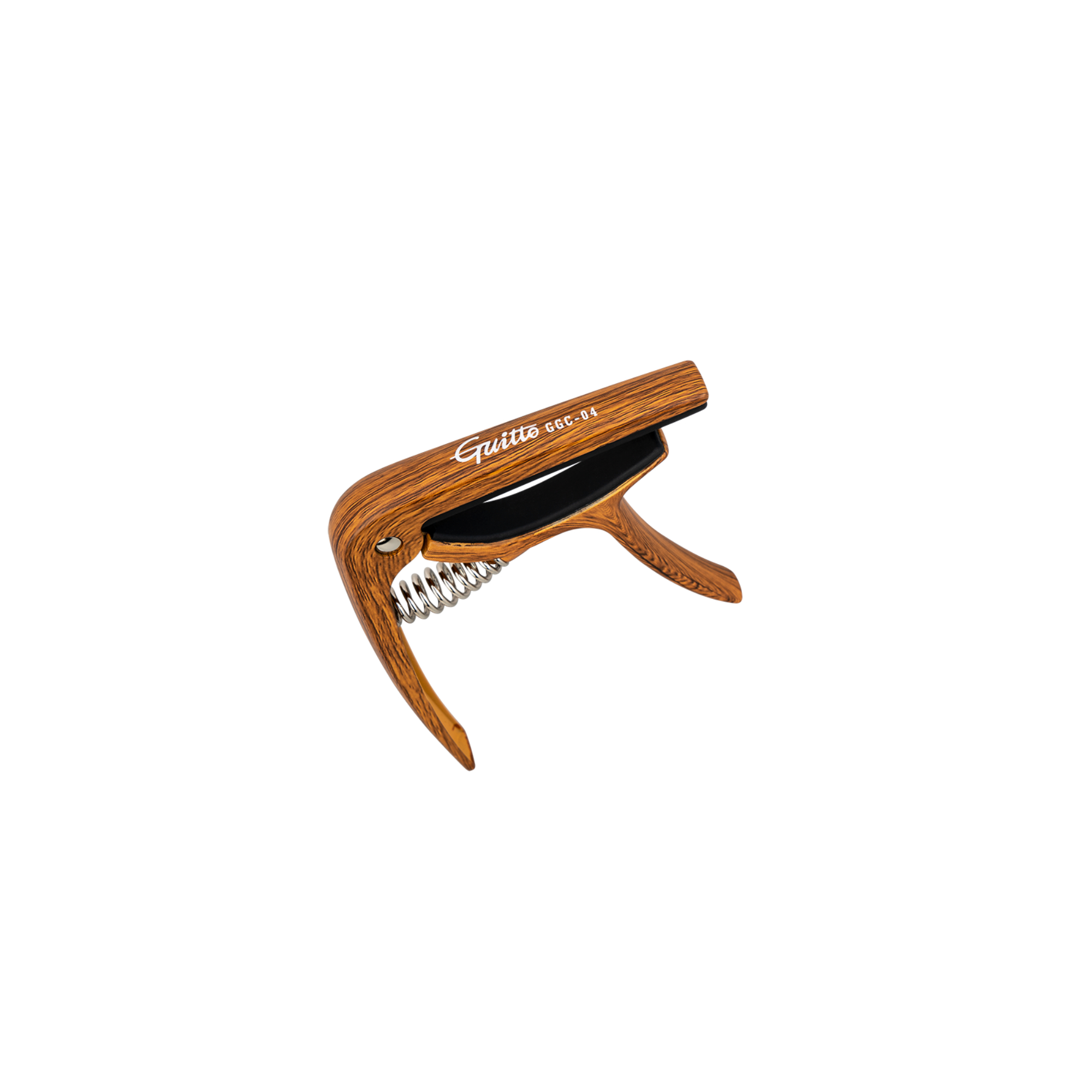 Guitto GGC-04 classical guitar capo - wood finish
