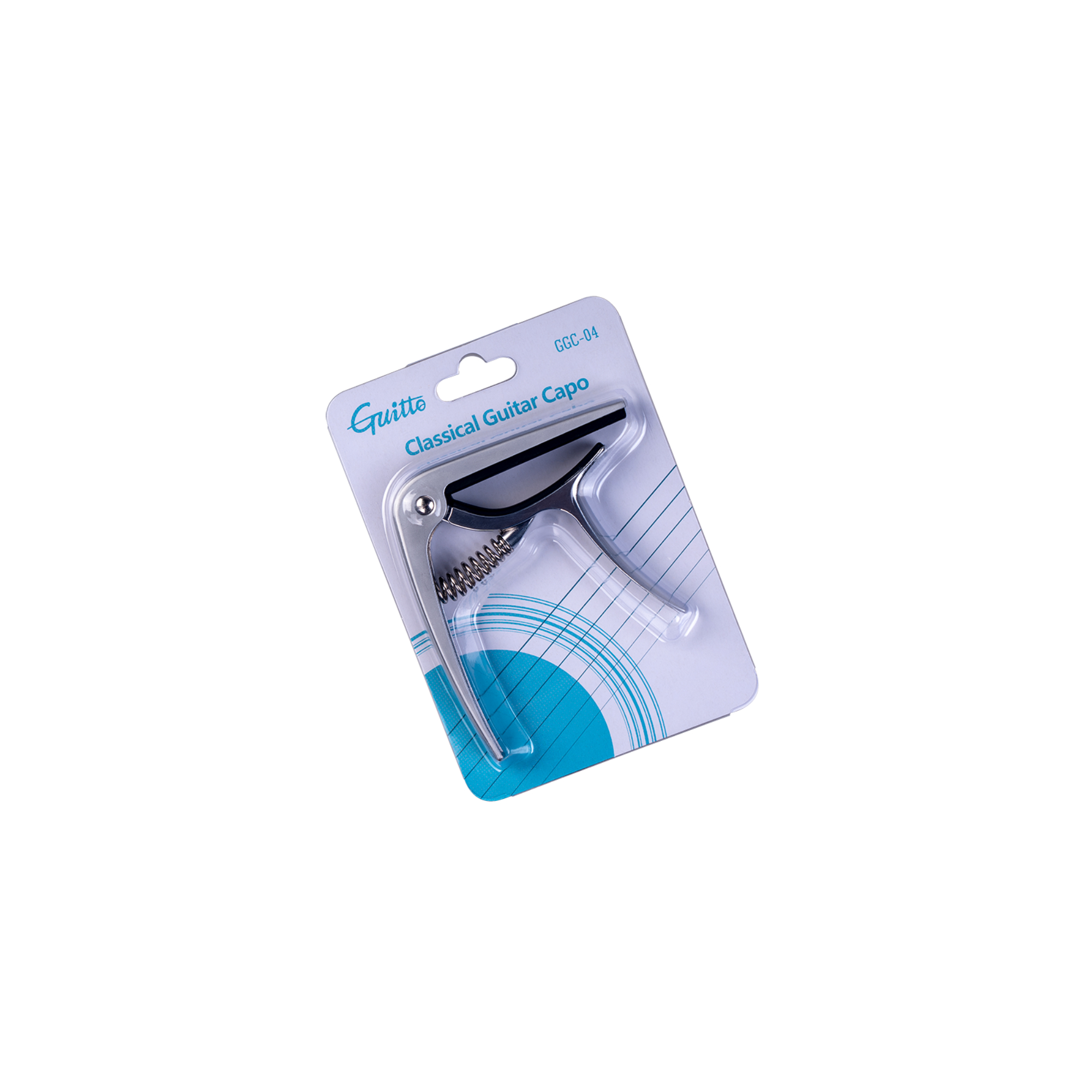 Guitto GGC-04 classical guitar capo - wood finish