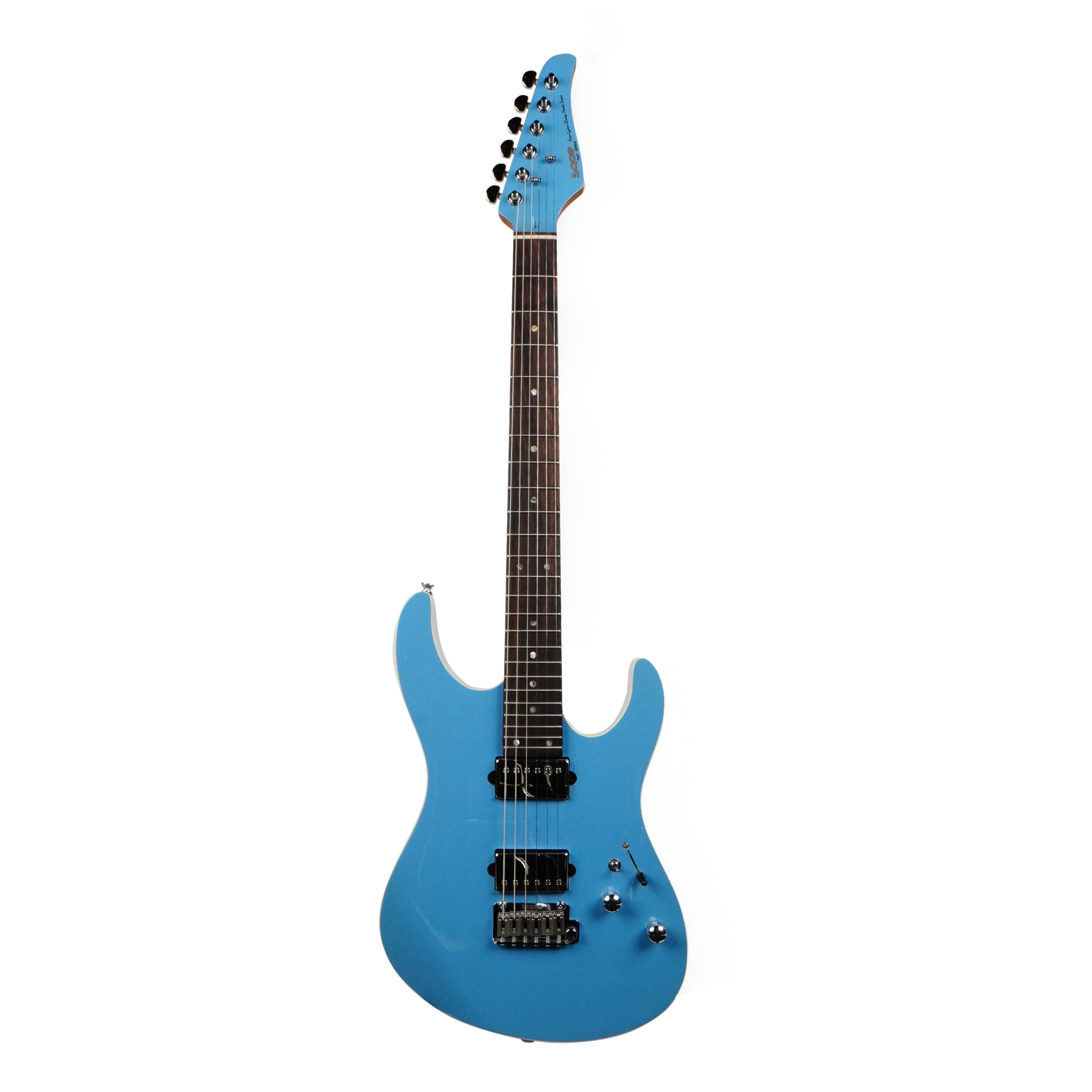 SQOE SEIB500 Miami Blue HH Super Strat series
