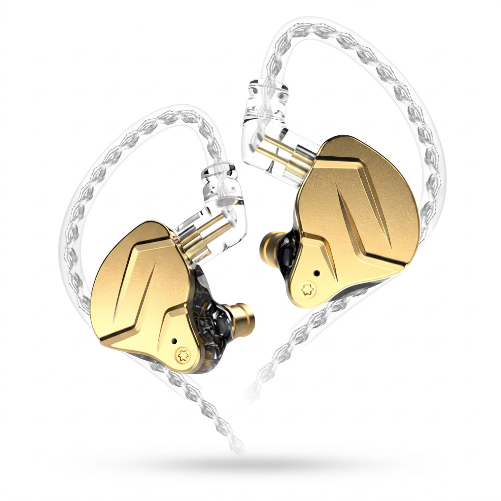 Image of KZ ZSN Pro X Golden Hybrid In ear monitors