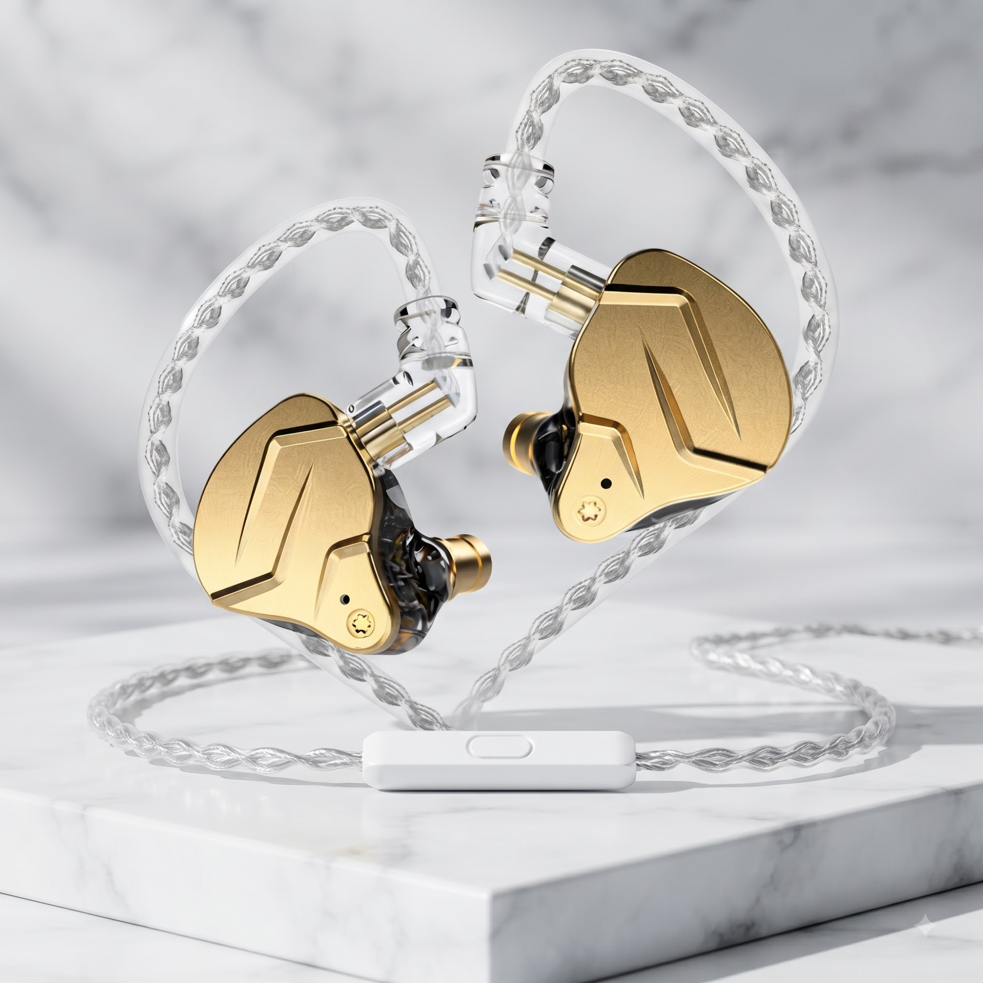 KZ ZSN Pro X Golden Hybrid In ear monitors