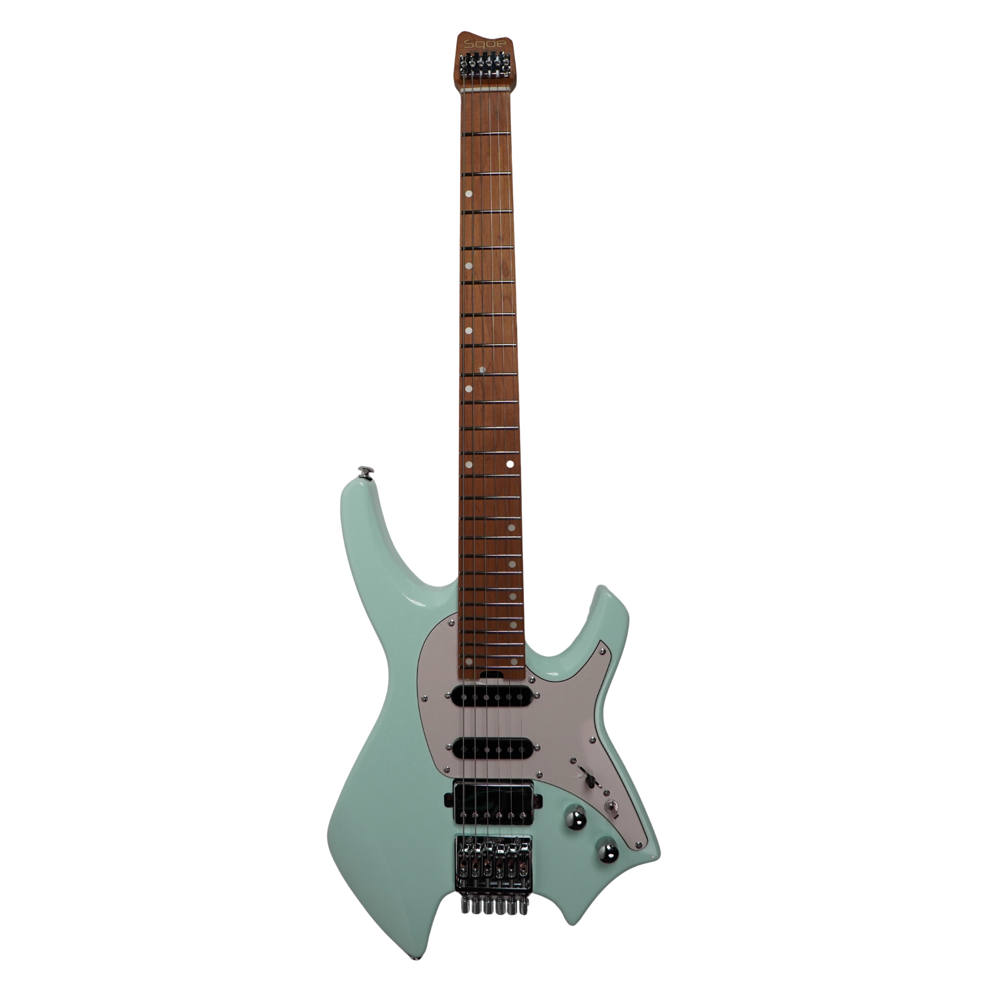 SQOE Headless Electric guitar SEWT700 - Surf Green HSS