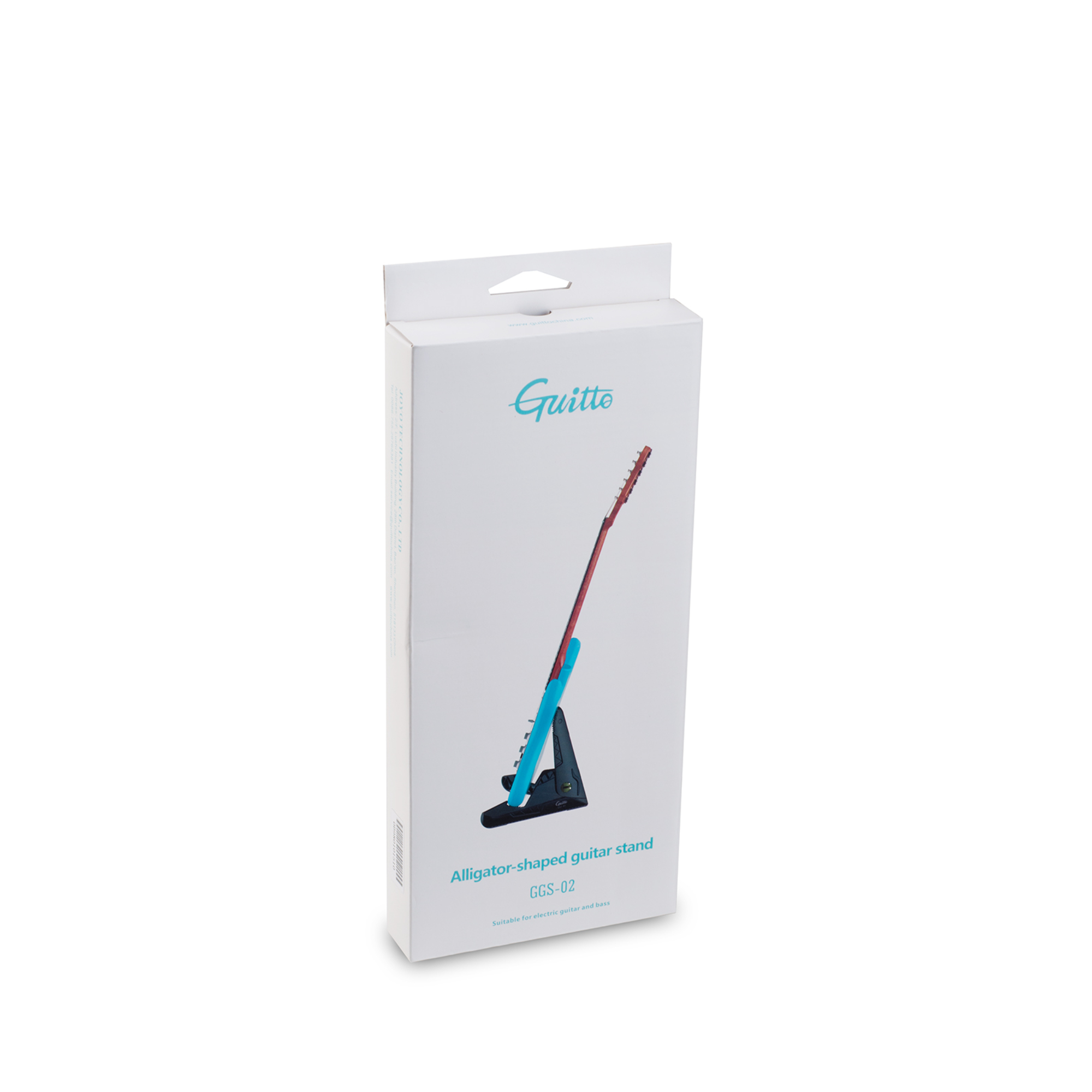 Guitto GGS02 Alligator shaped collapsiblefolding guitar stand