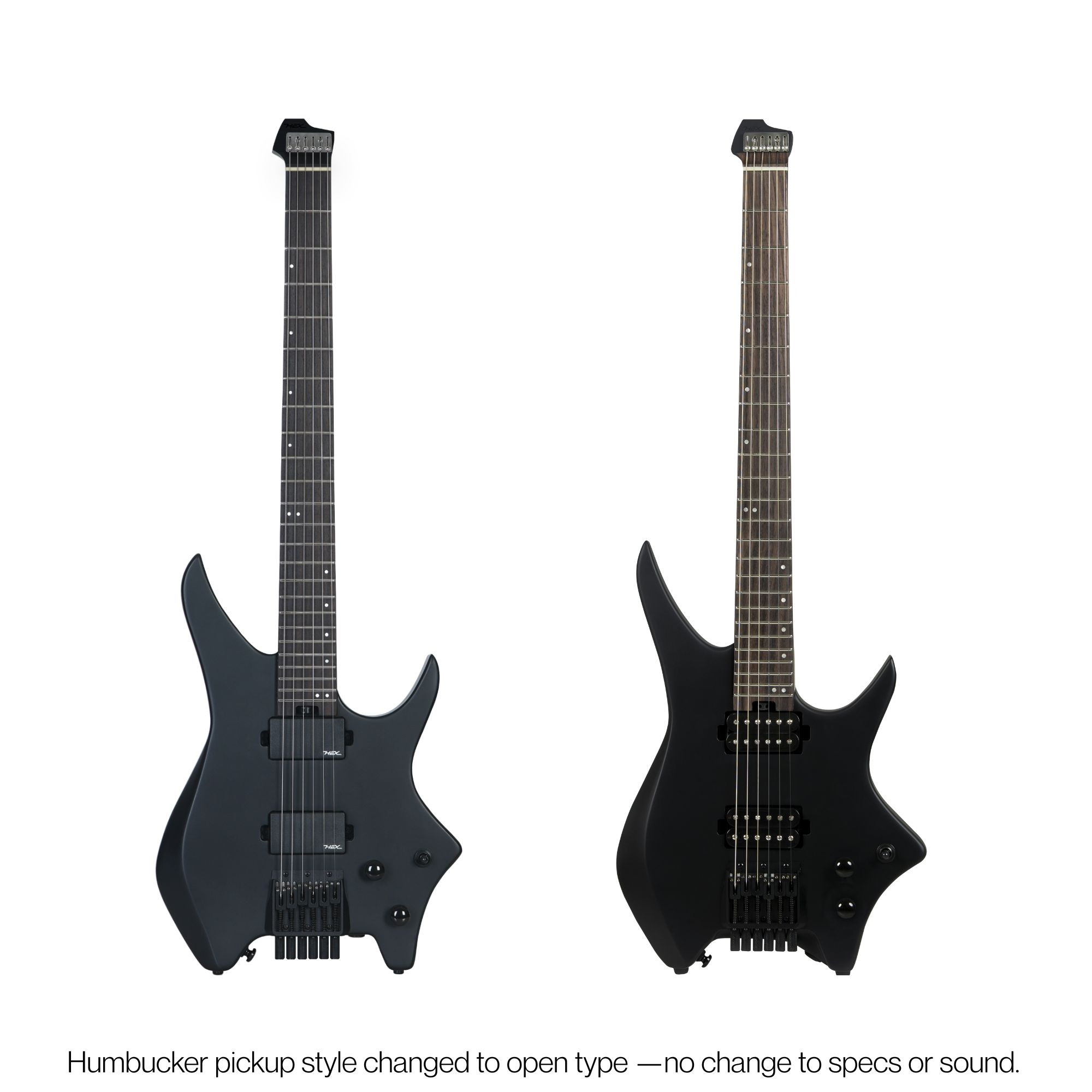 HEX N400S BK BLACK NEXT SERIES - STAINLESS STEEL FRETS