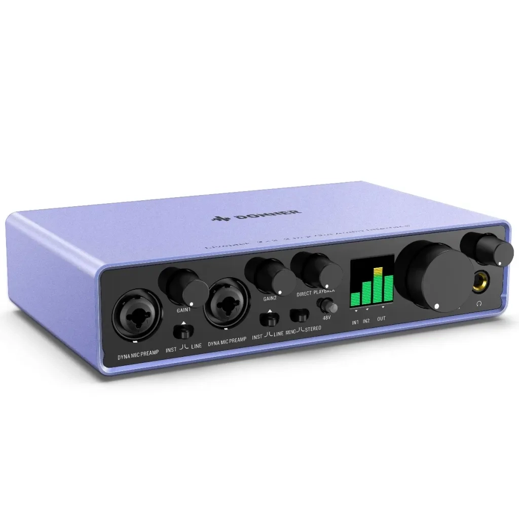 Donner Livejack 2x2 Audio Interface 2-In-2-Out