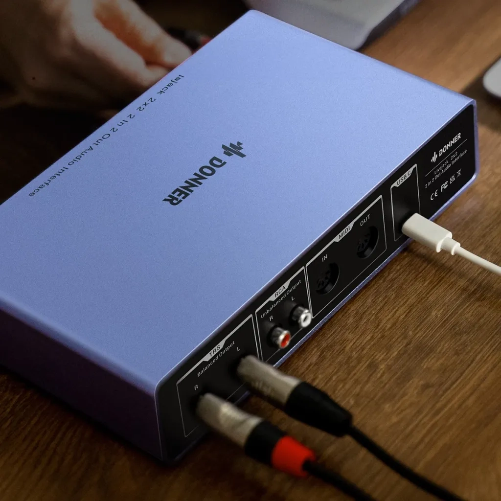 Donner Livejack 2x2 Audio Interface 2-In-2-Out