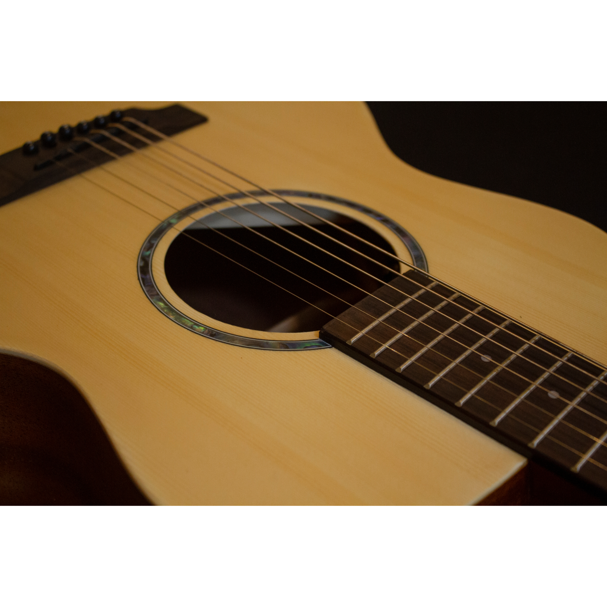 Richtone RT BG1 EQ Travel Acoustic Guitar - Natural