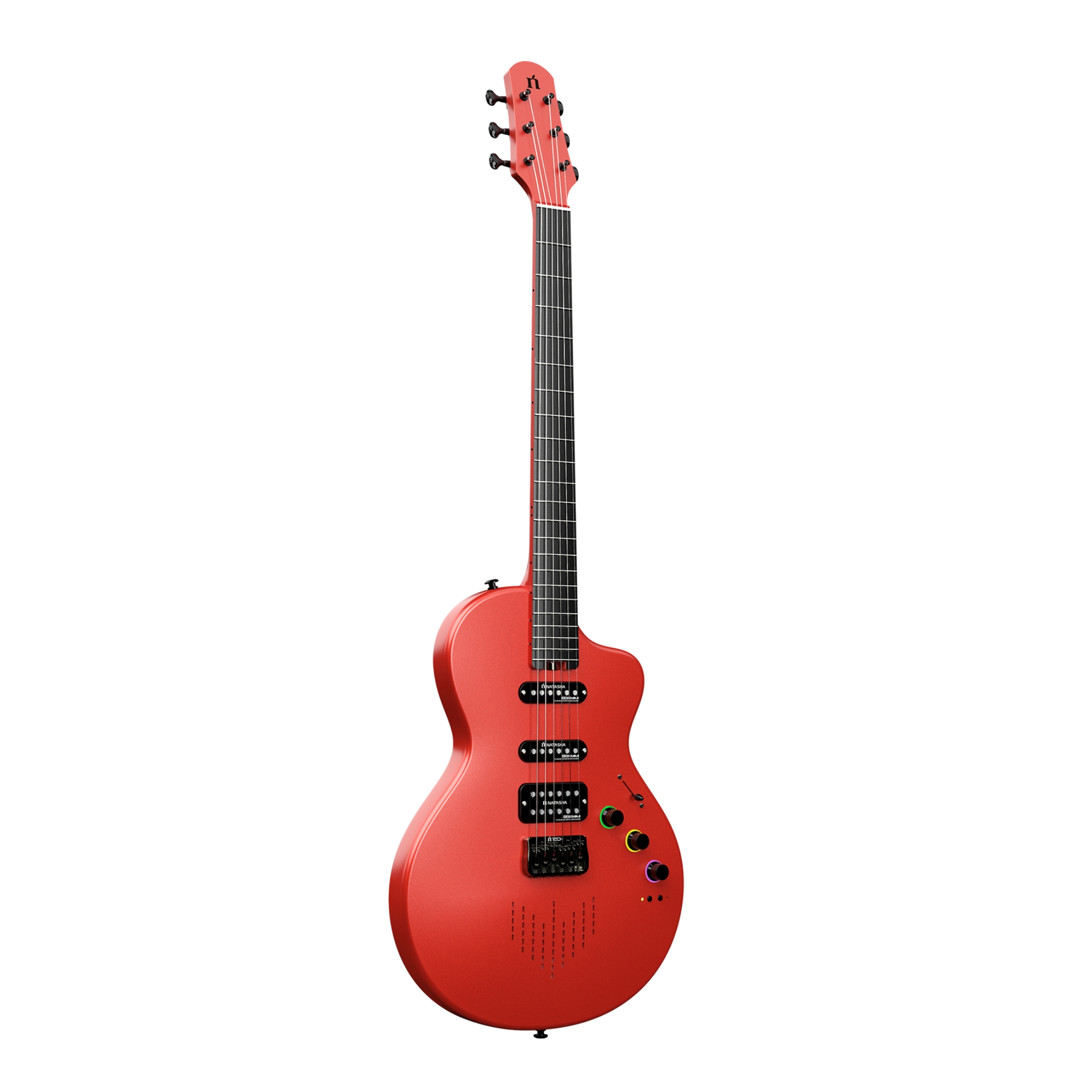 Natasha Nebula Smart Electric Guitar Imperial red