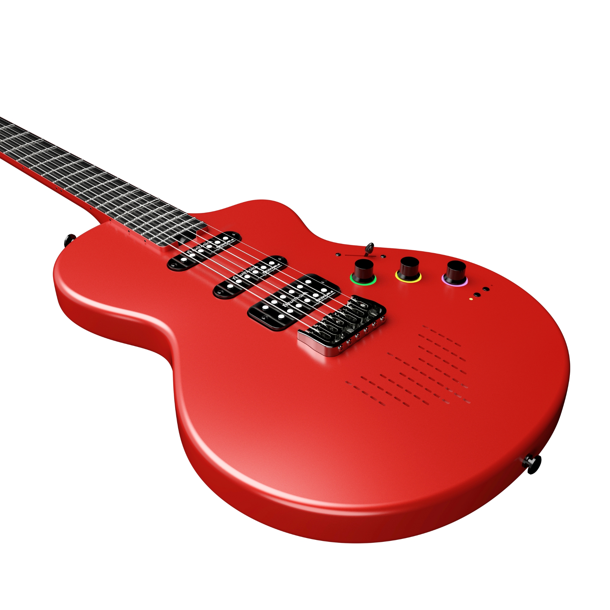 Natasha Nebula Smart Electric Guitar Imperial red