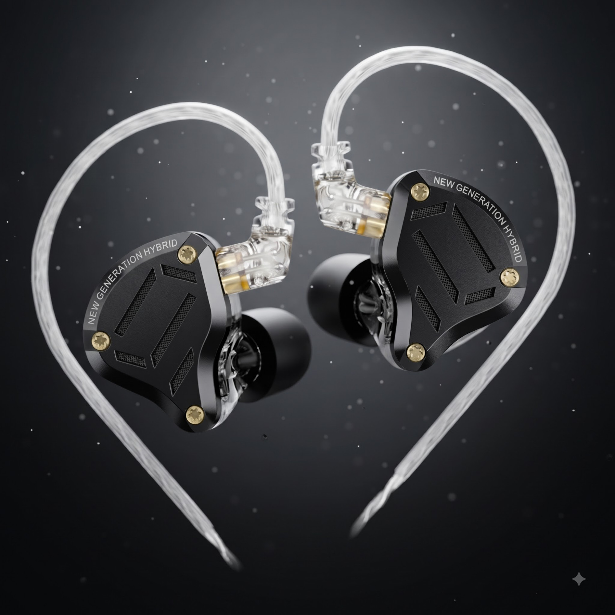 KZ ZS10 Pro 2 Hybrid In Ear Monitor 1DD4BA