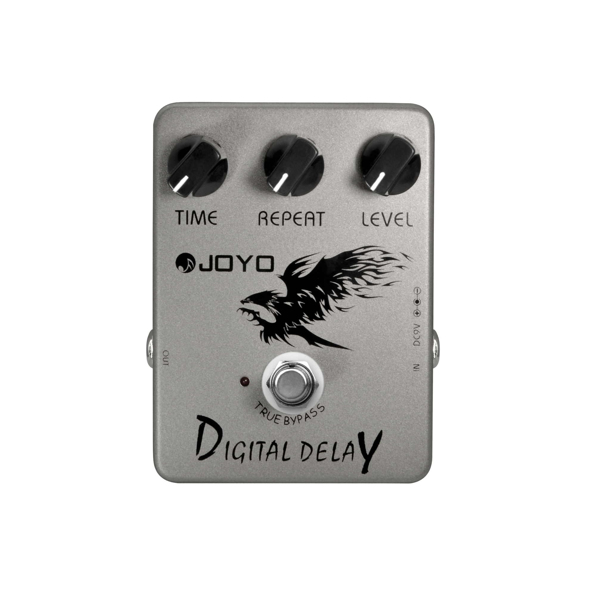 JOYO JF-08 Digital Delay Guitar Effect Pedal - True Bypass DC 9V and Battery Supported