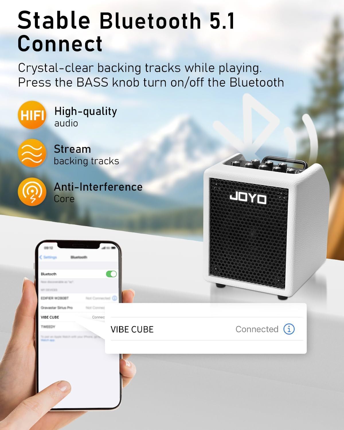 JOYO BA-30 Bluetooth 51 connection to a phone
