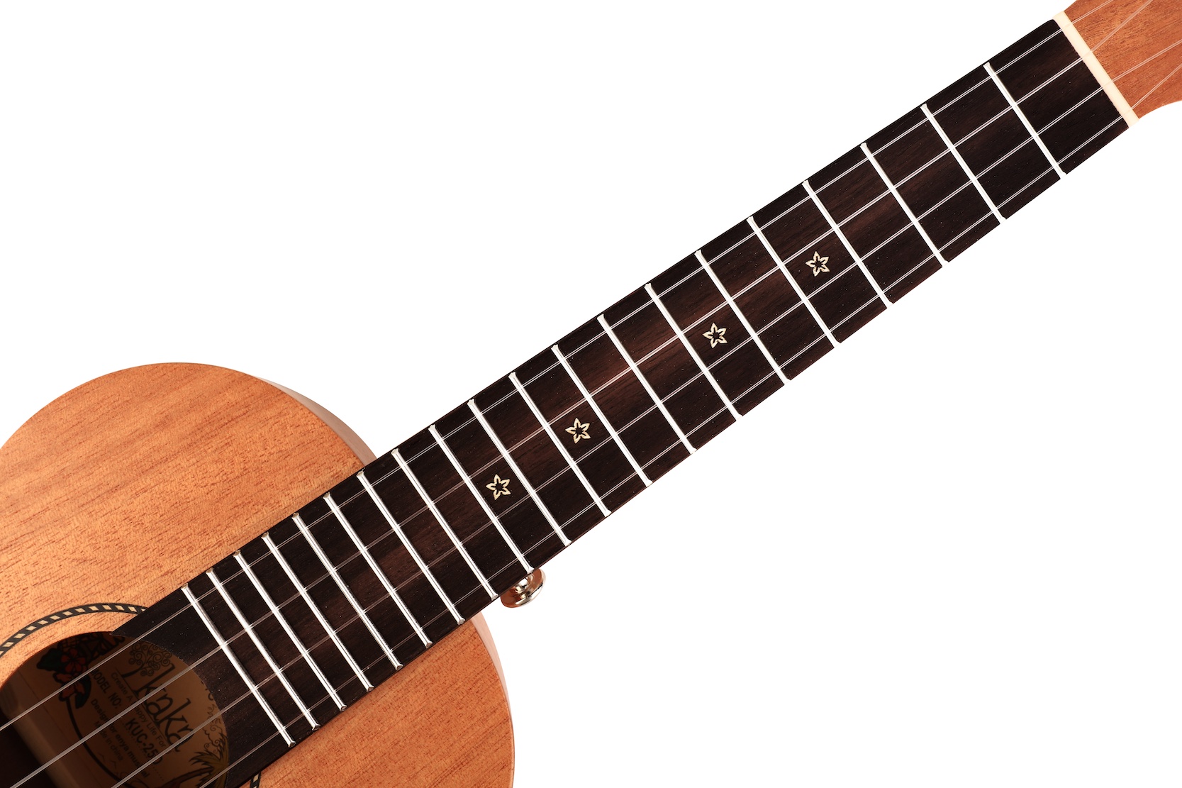 Enya Kaka KUC25D Concert Solid Mahogany Top Ukulele - Natural Finish
