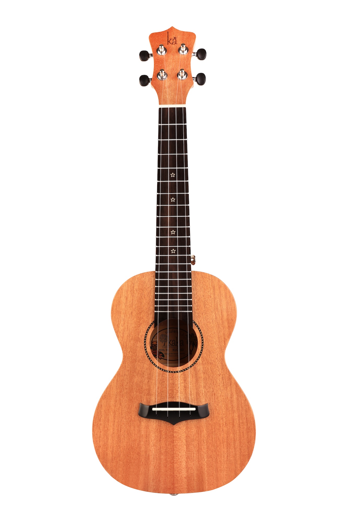 Enya Kaka KUS25D Soprano Solid Mahogany Top Ukulele - Natural Finish