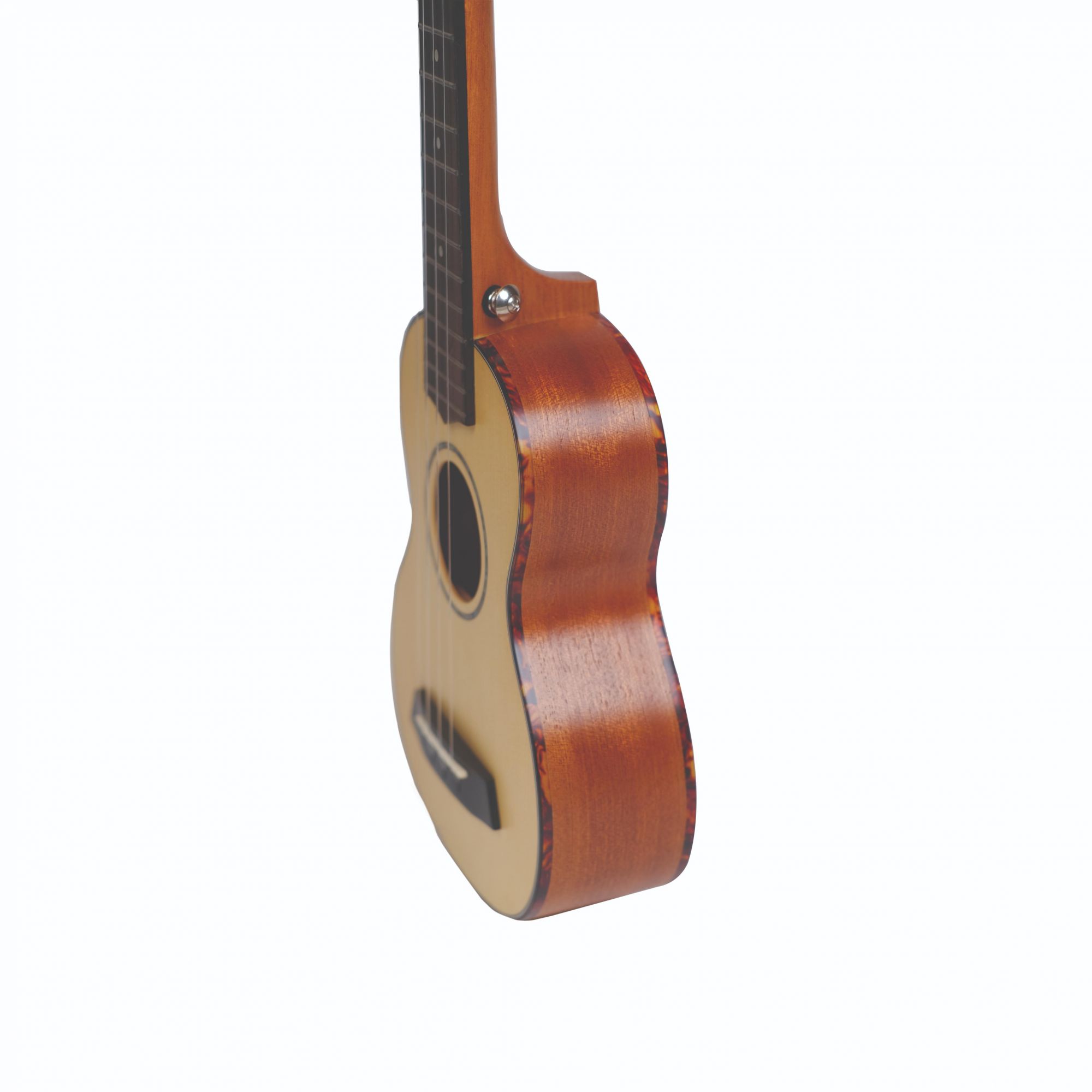 Enya Kaka KUS28D  Soprano Solid Engelman spruce Top Ukulele - Natural Finish
