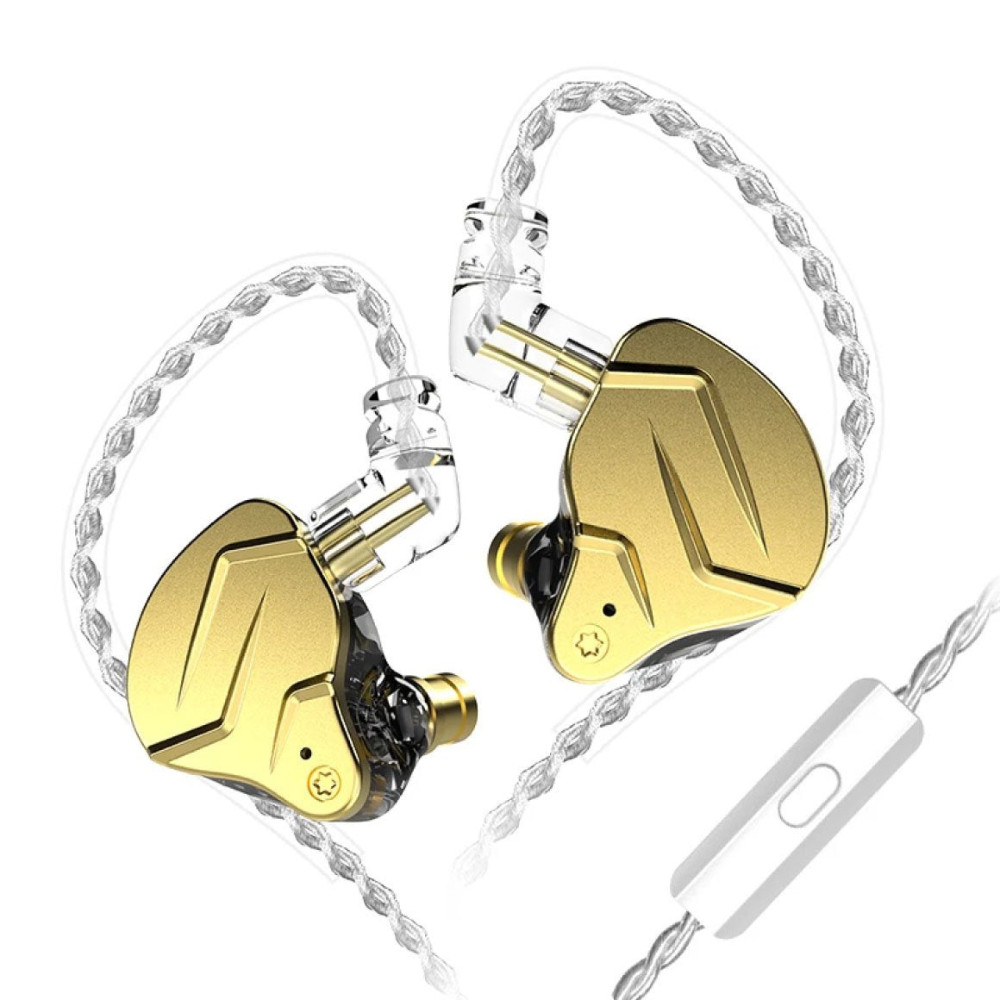 Image of KZ ZSN Pro X Golden Hybrid In ear monitors
