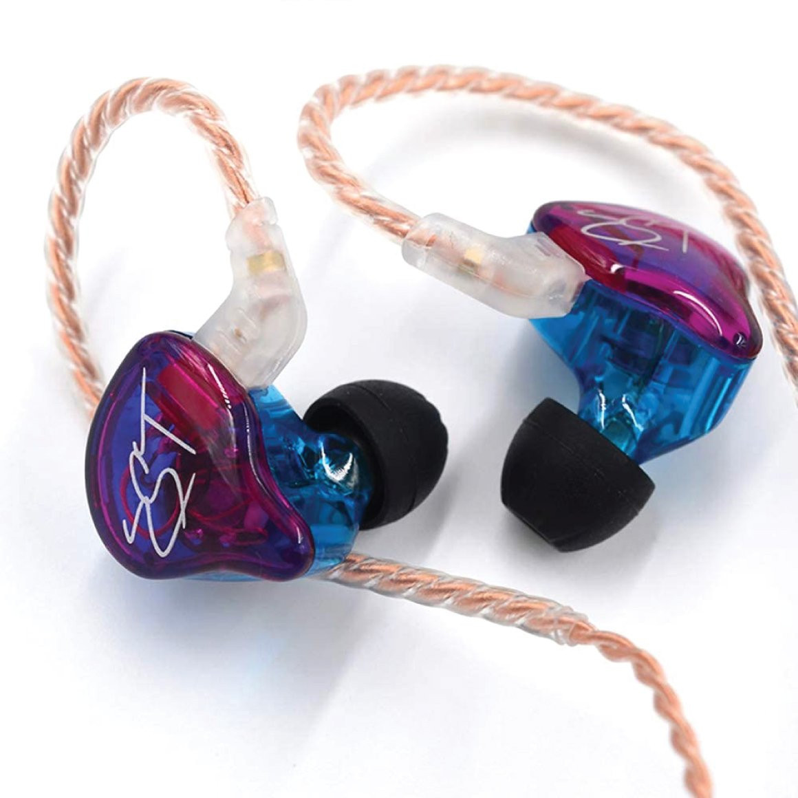 Detachable 2-pin cable and inline microphone on the KZ ZST