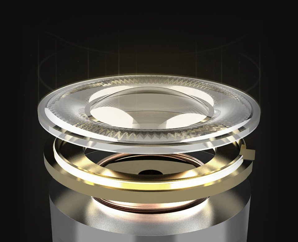 10mm double-magnetic dynamic driver diaphragm on the KZ ZST X