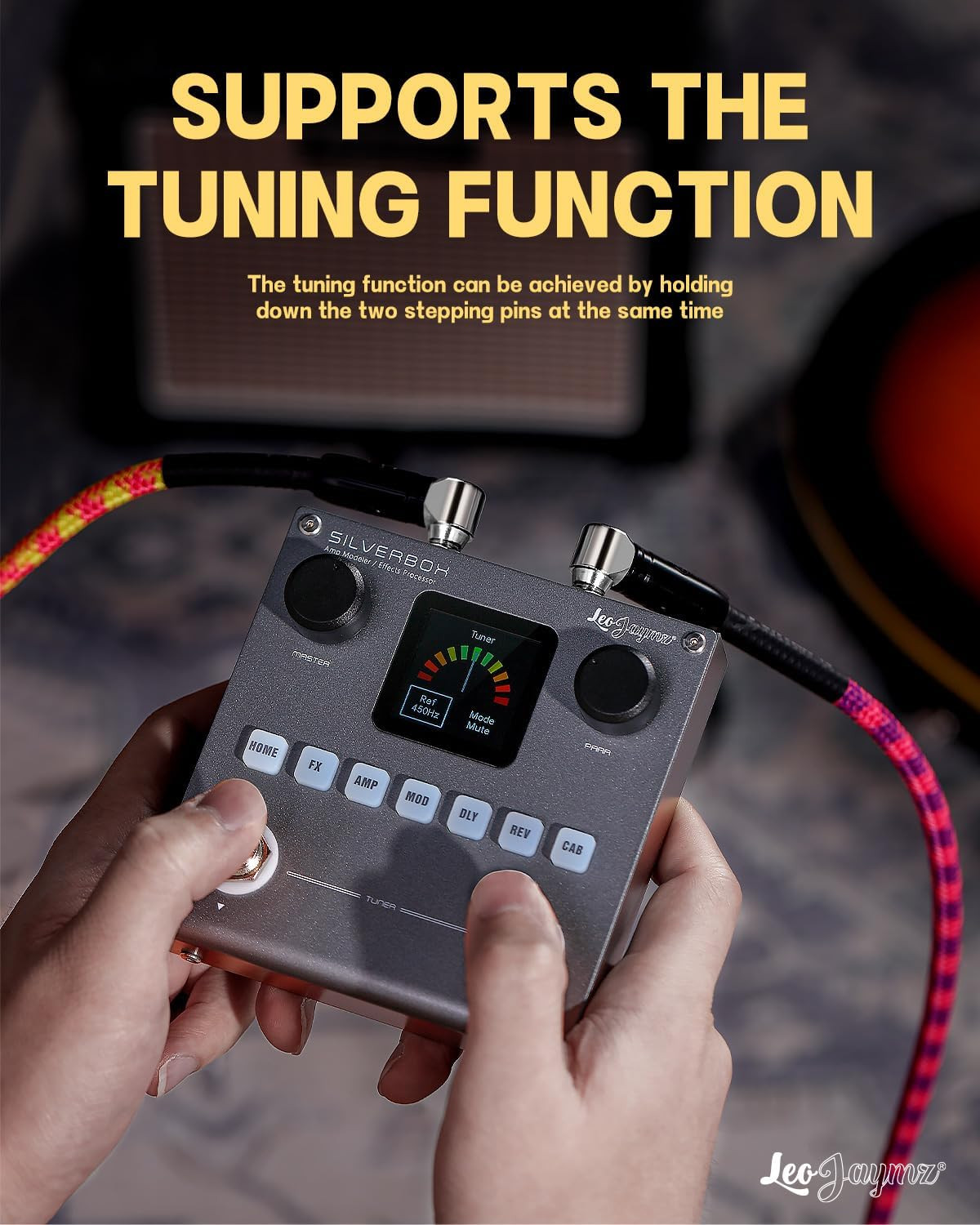 Buttons A Knob And Footswitches Built For Live Use