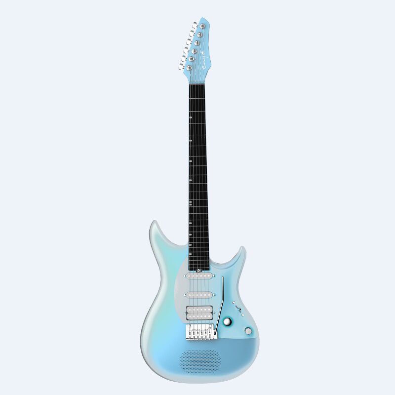 Enya Nova Inspire series light blue smart electric guitar exclusive thickened bag Type-C charging cable