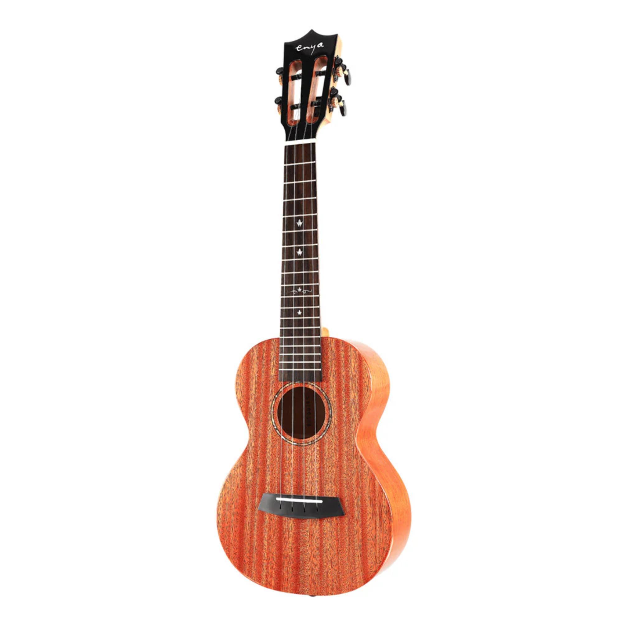 Enya EUC MAD EQ Concert Solid Mahogany Ukulele - Natural