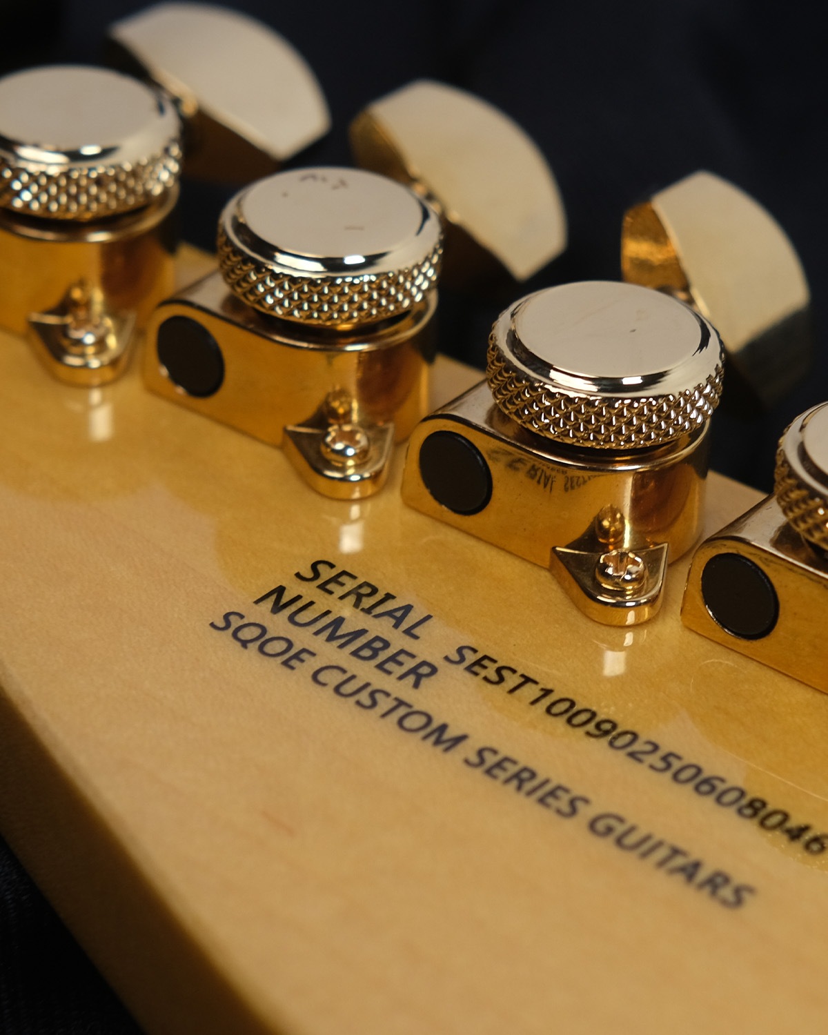 SQOE SEST1009 HSS - Black gold HARDCASE WITH KIT