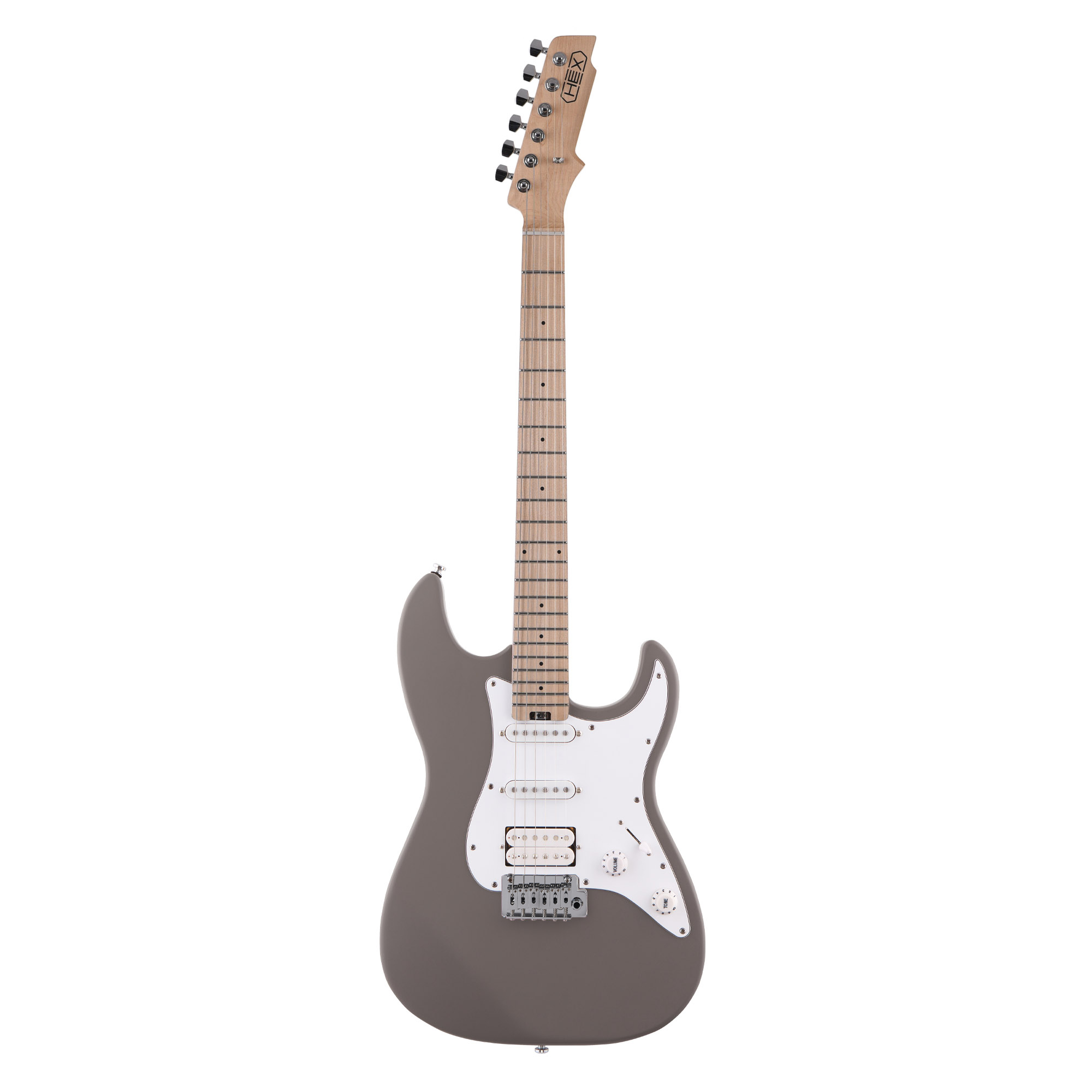 HEX E100SAB PLUS ASH BROWN - STAINLESS STEEL FRETS