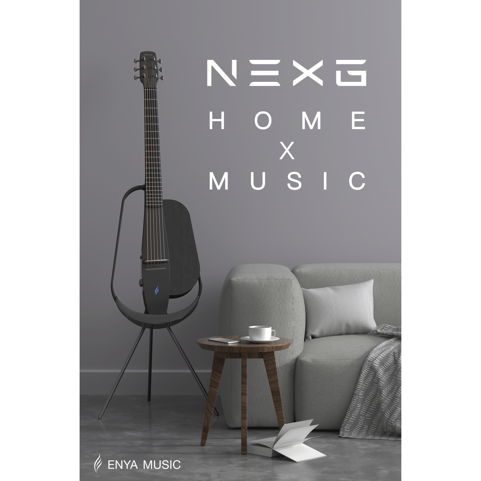 Enya NexG SE Smart guitar Black