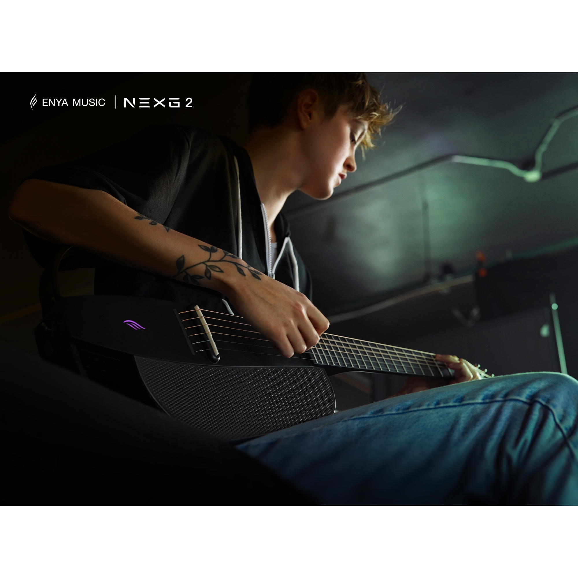 Enya NexG 2 Smart guitar Black
