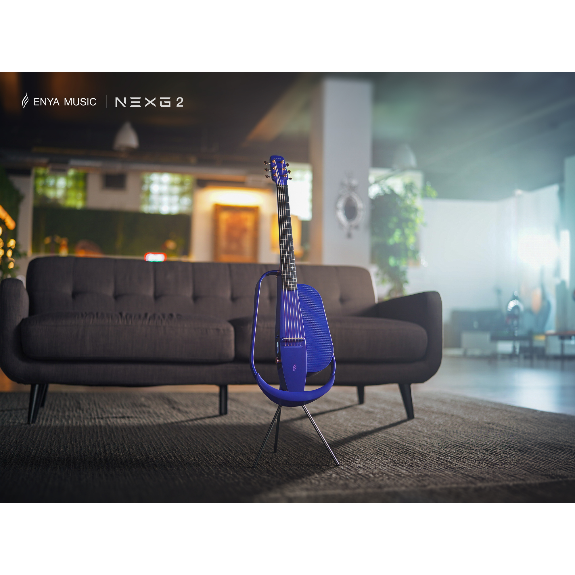 Enya NexG 2 Smart guitar Purple