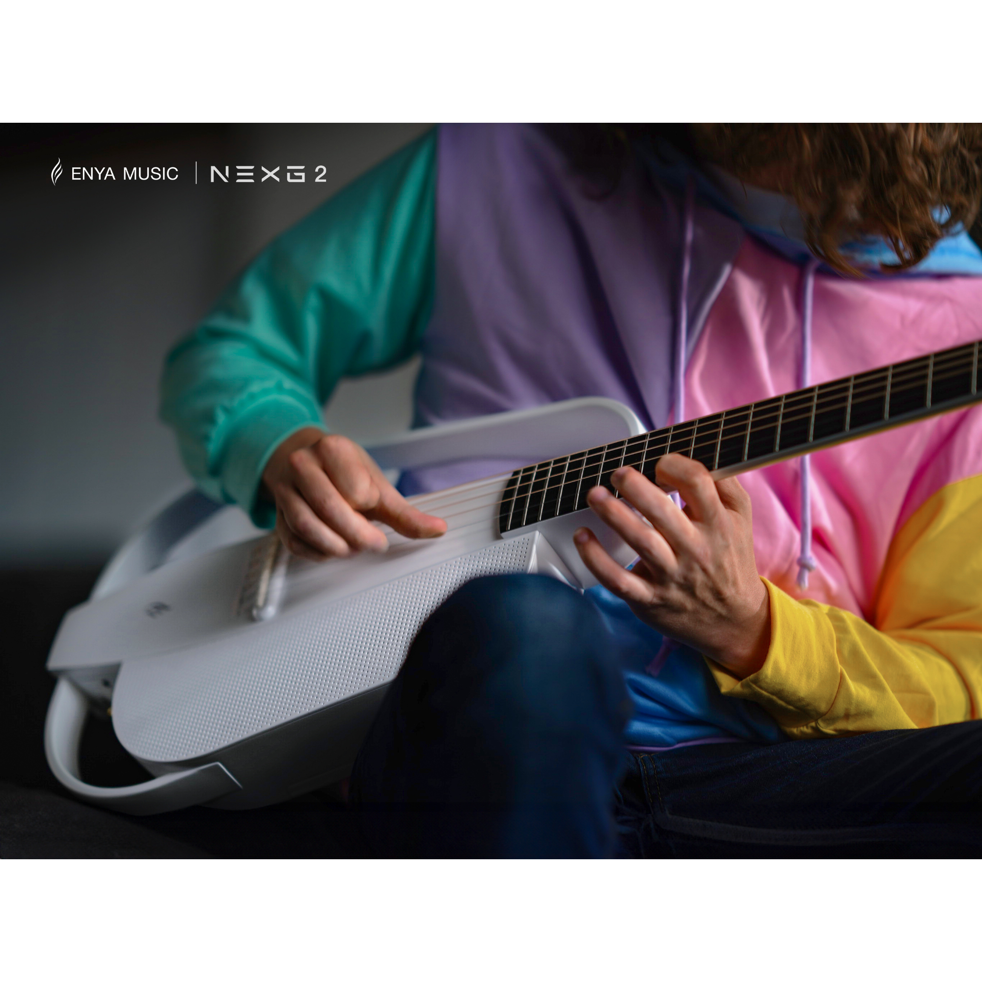 Enya NexG 2 Smart guitar White