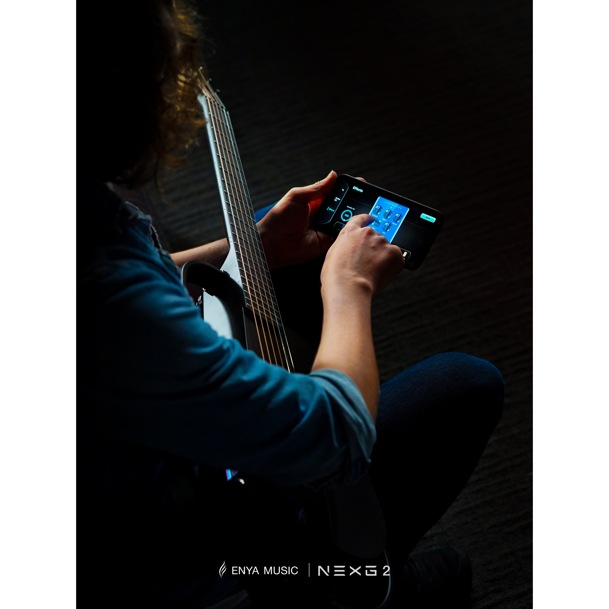 Enya NexG 2 Smart guitar Black