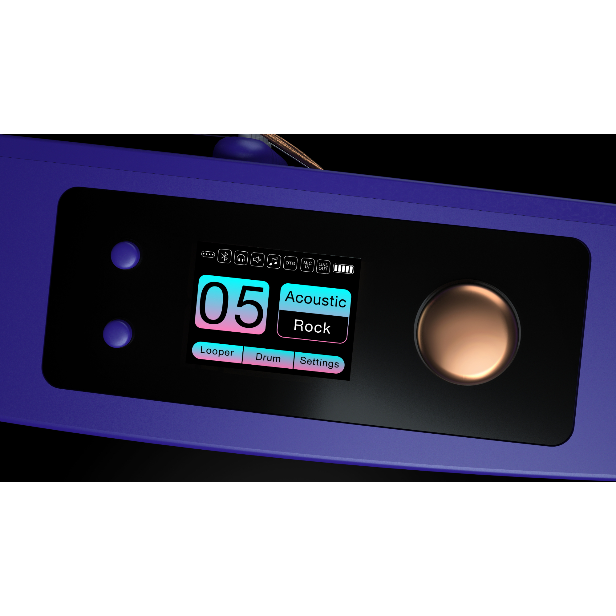 Enya NexG 2 Smart guitar Purple