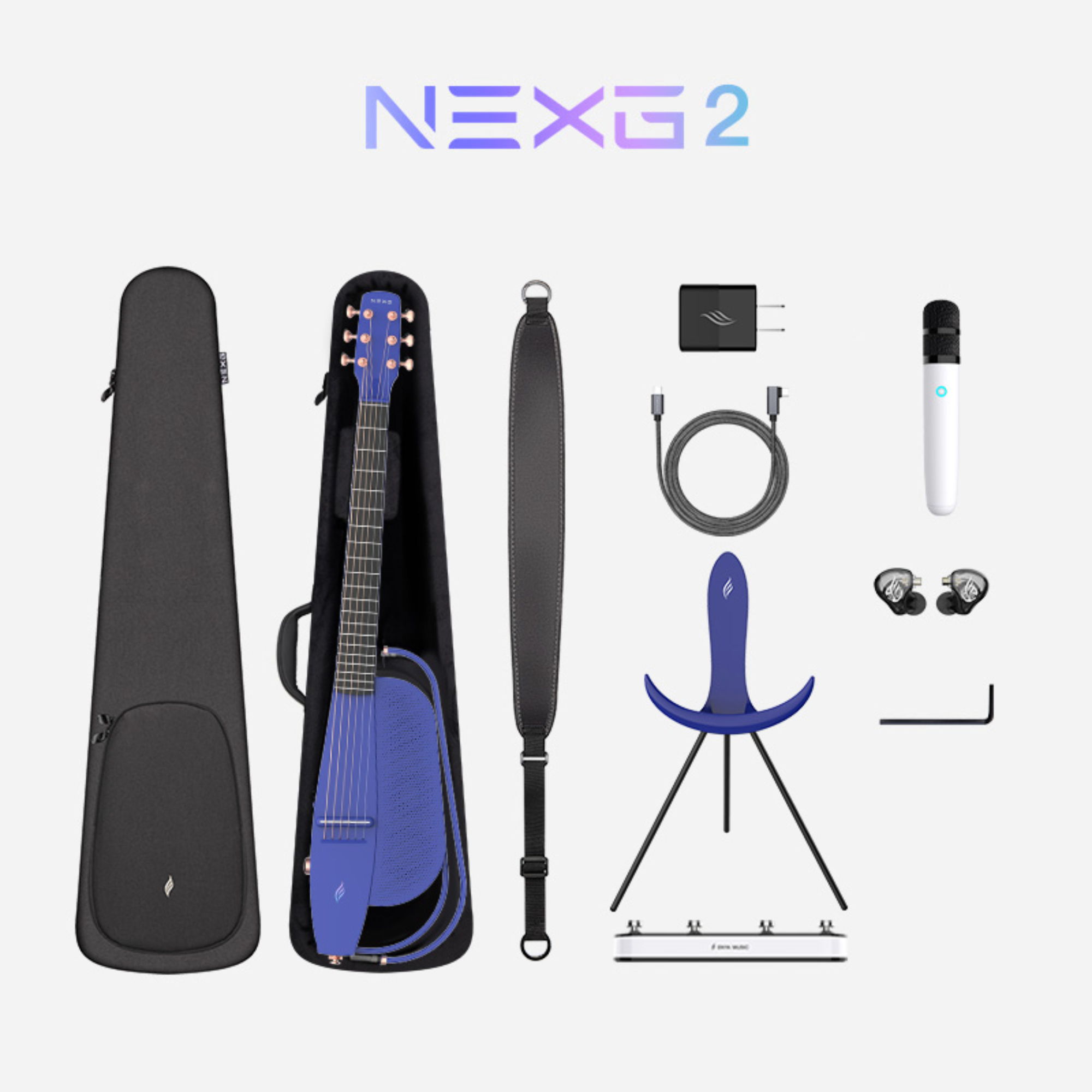 Enya NexG 2 Smart guitar Purple