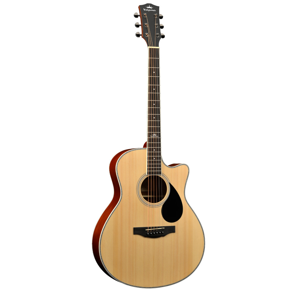 Image of Kepma A1C Acoustic Guitar  Natural Glossy