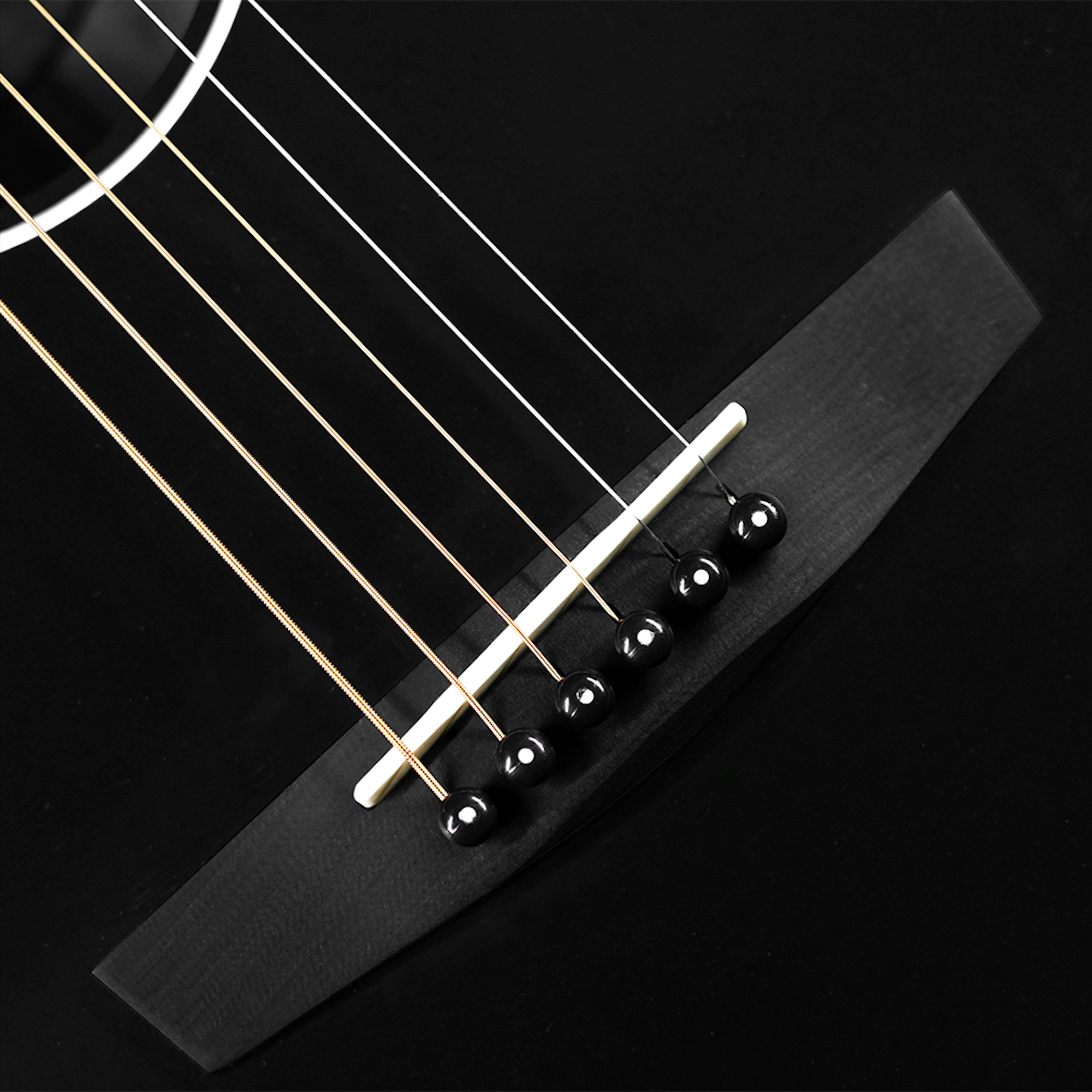 Enya Nova G Acoustic Guitar- Black