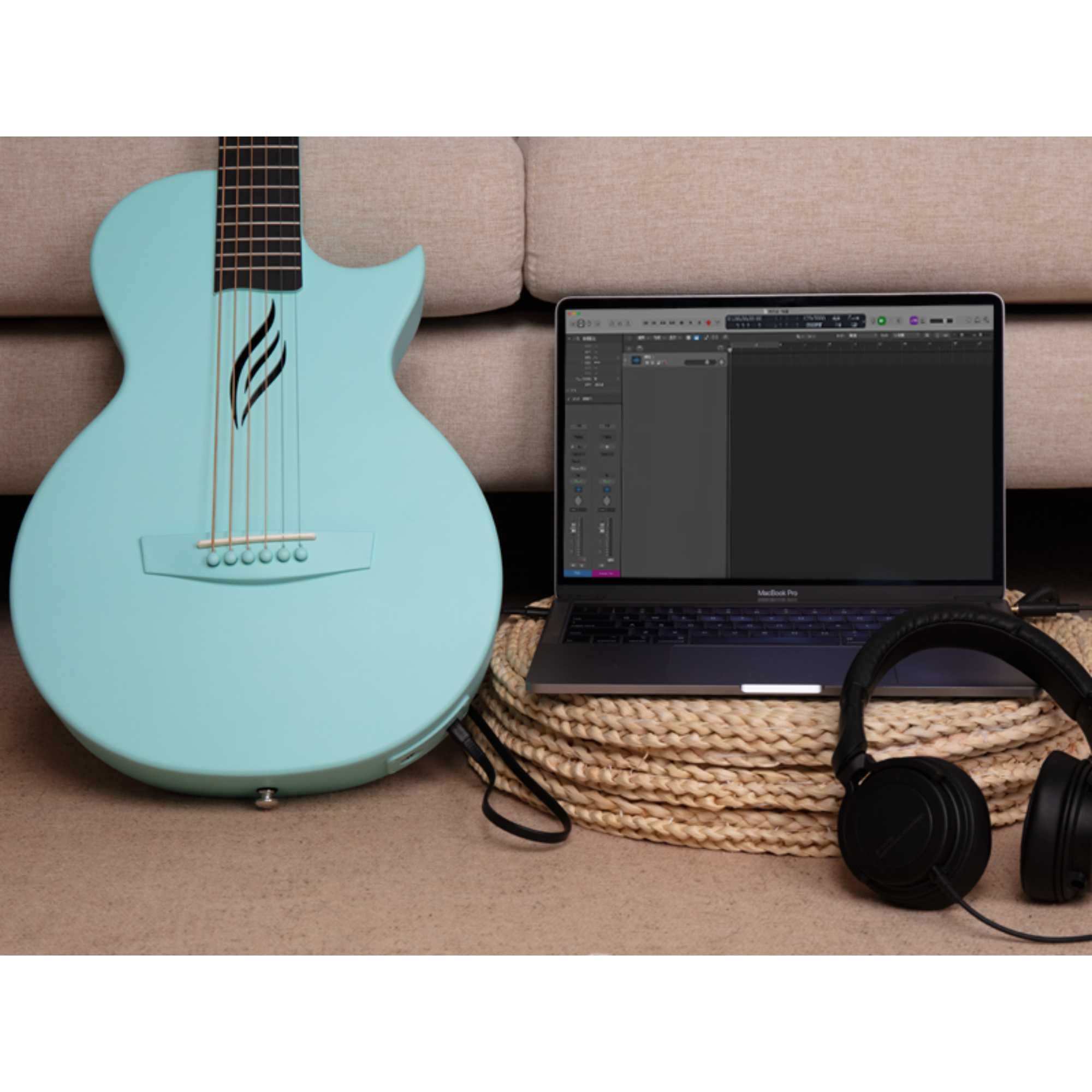 Enya Nova GO SP1 Blue - Transacoustic with APP connectivity