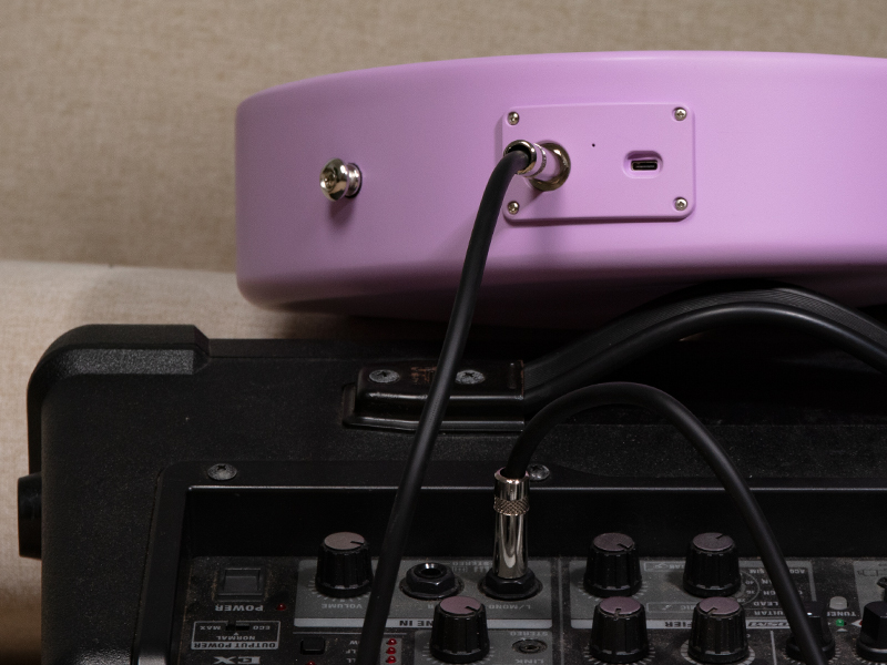 Enya Nova GO SP1 Purple - Transacoustic with APP connectivity