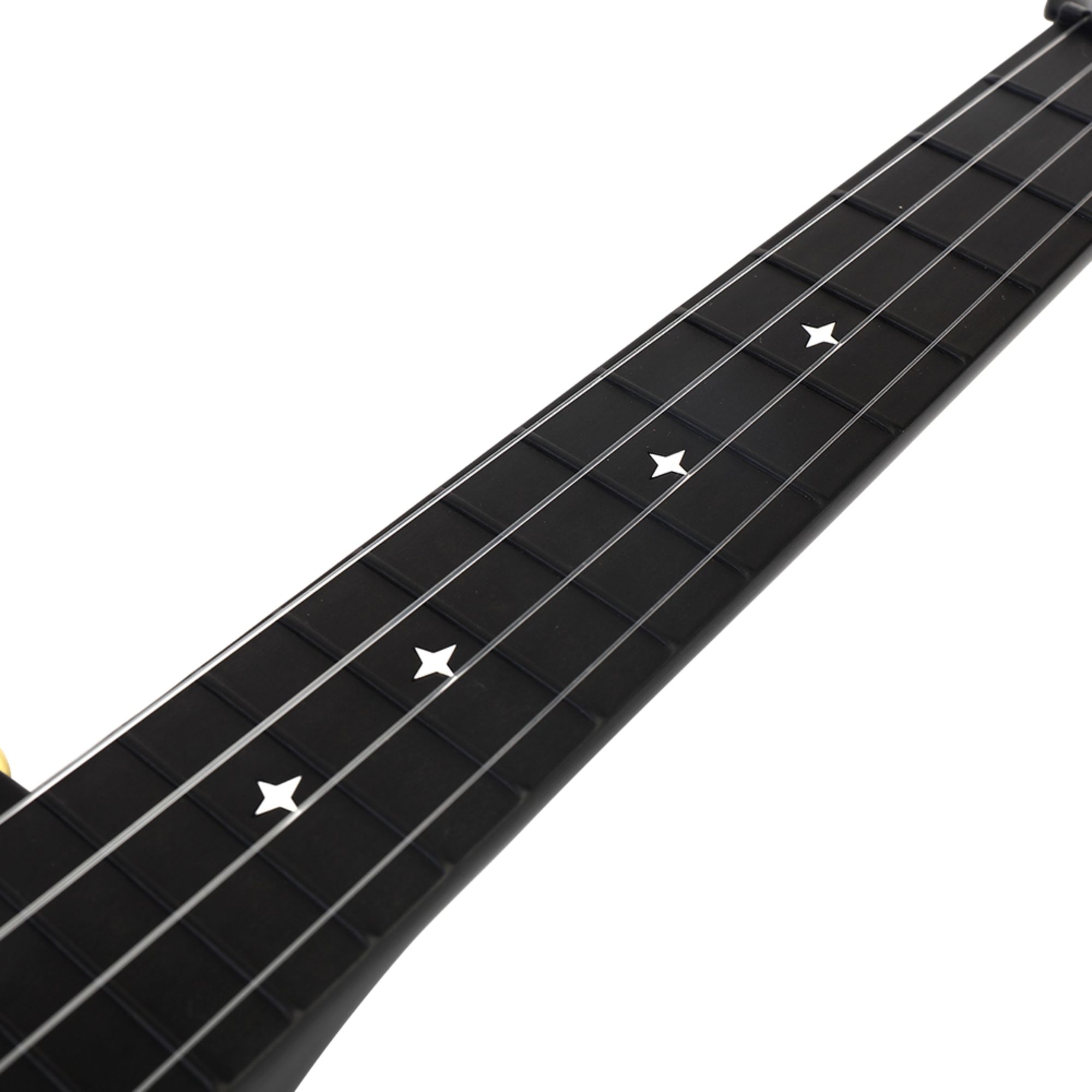 Enya Concert Nova UE Carbon Fiber Travel Ukulele with AcousticPlus- Black