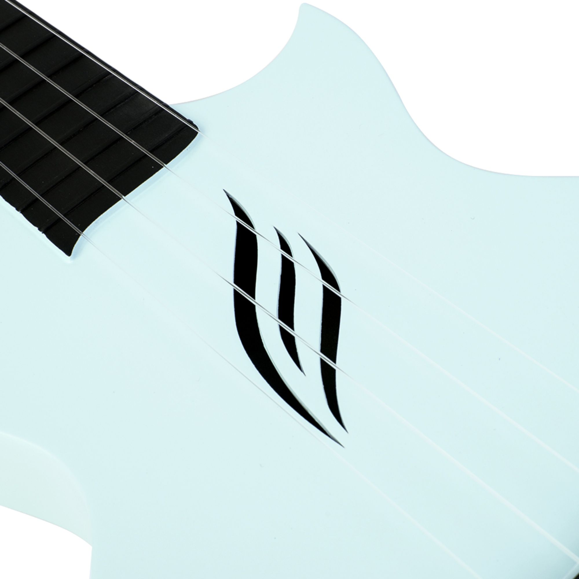 Enya Concert Nova U Carbon Fiber Travel Ukulele-Blue Matt