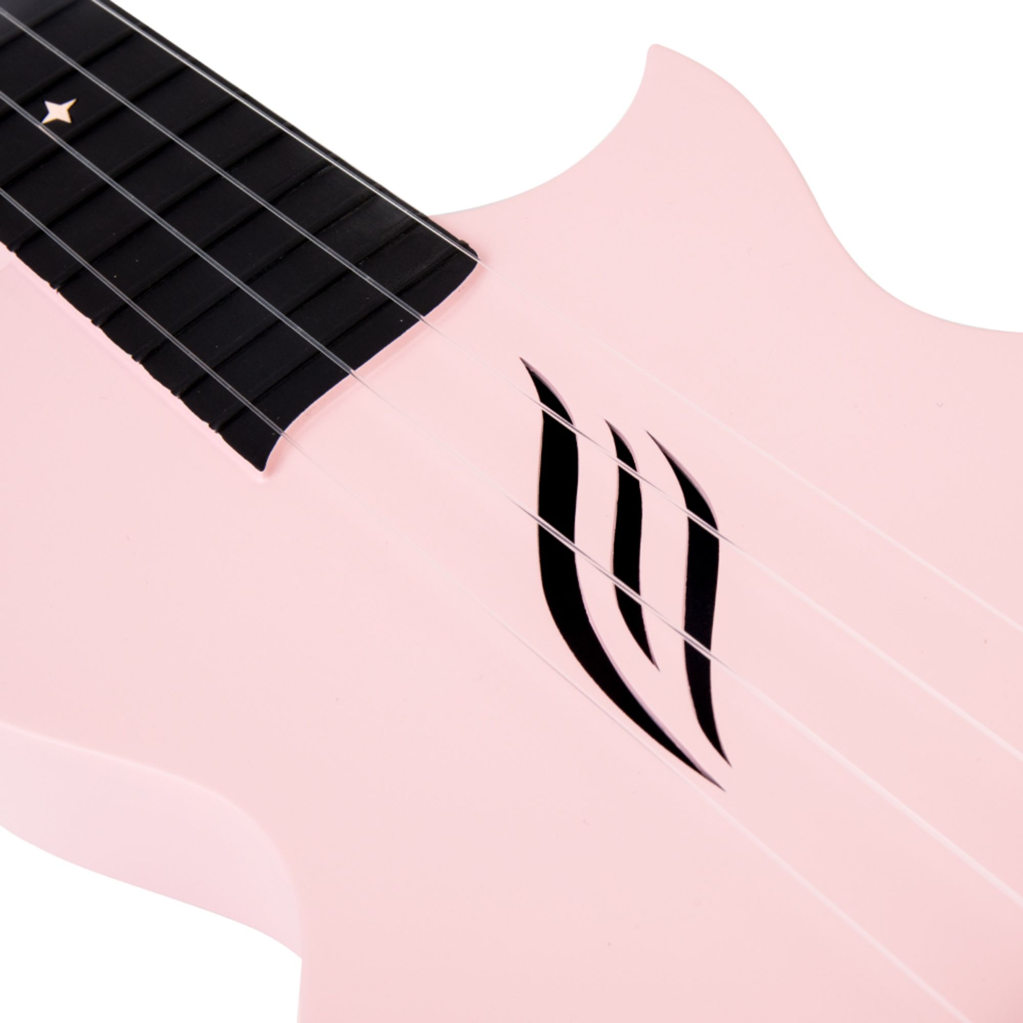 Enya Concert Nova U Carbon Fiber Travel Ukulele-Pink Matt