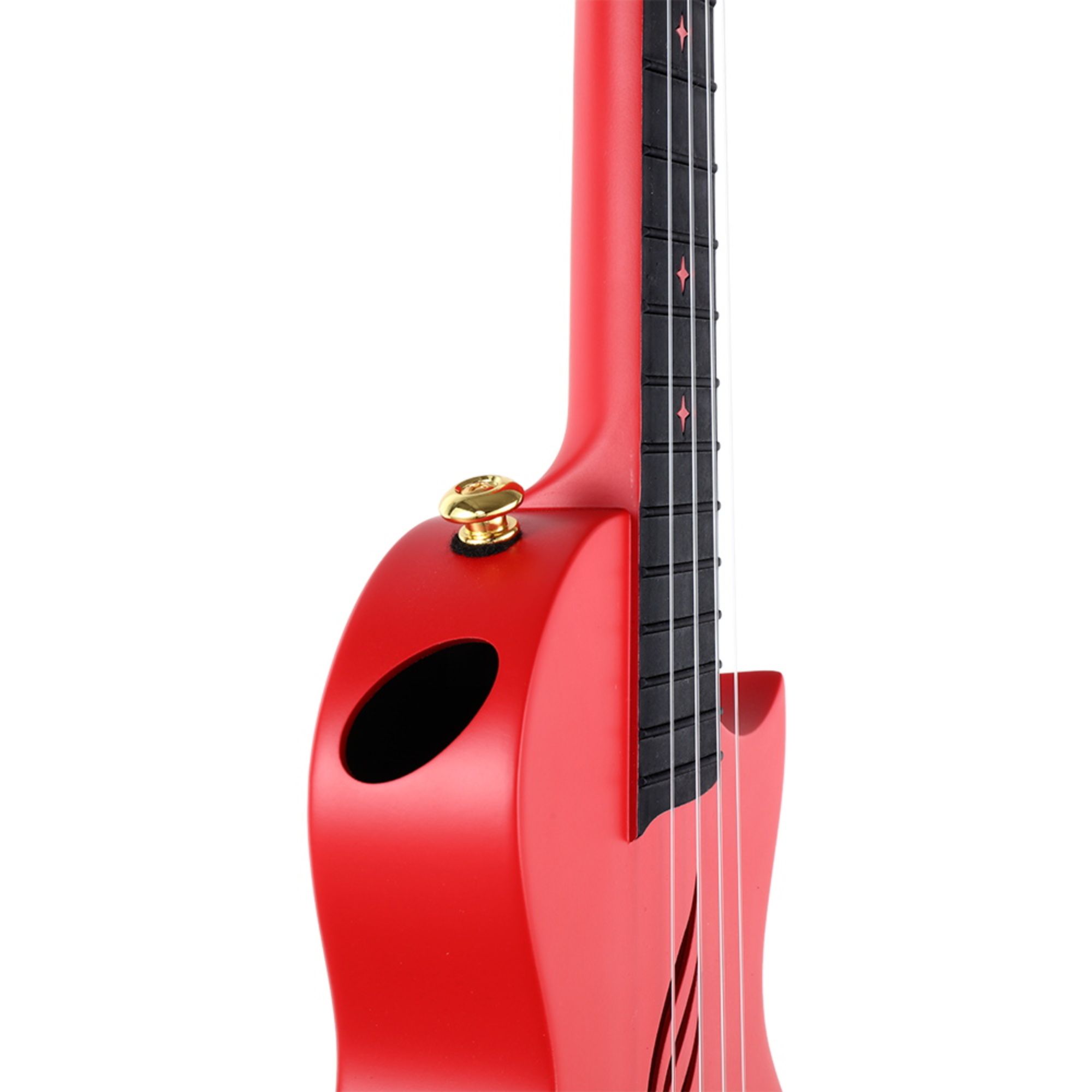 Enya Concert Nova U Carbon Fiber Travel Ukulele- Red